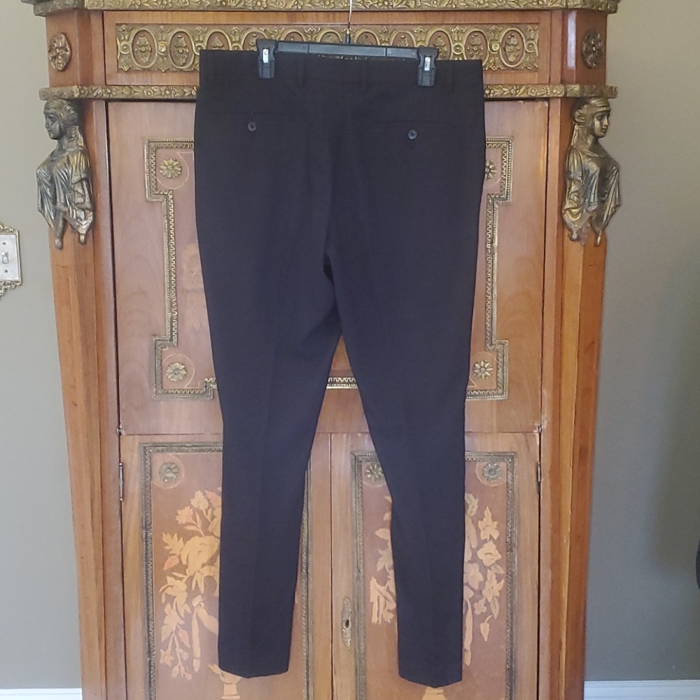 0215 Mens Lightweight Black Dress Pants - Picture 4 of 6
